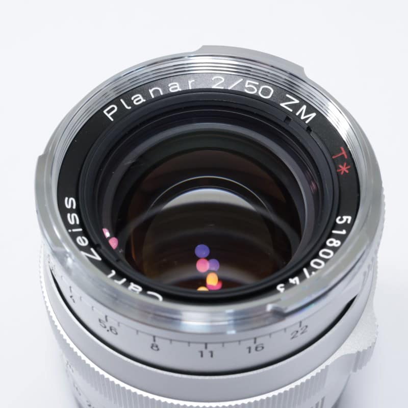 Planar T* 2/50 ZM シルバー