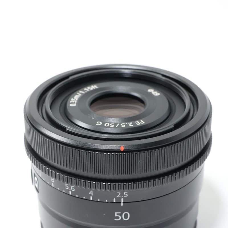 FE 50mm F2.5 G SEL50F25G