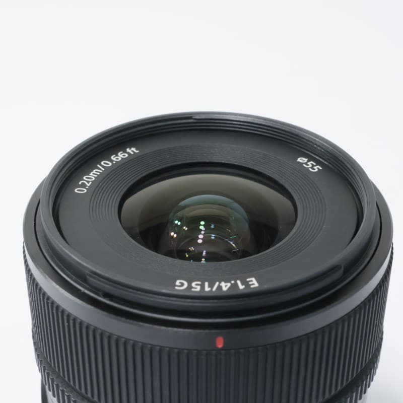 【中古美品】15mm F1.4 G SEL15F14G SONY E 15mm F1.4 G SEL15F14G AB-ランク 中古｜フジヤカメラ