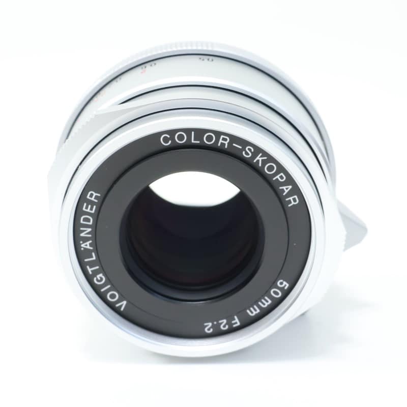 COLOR-SKOPAR 50mm F2.2 VM シルバー