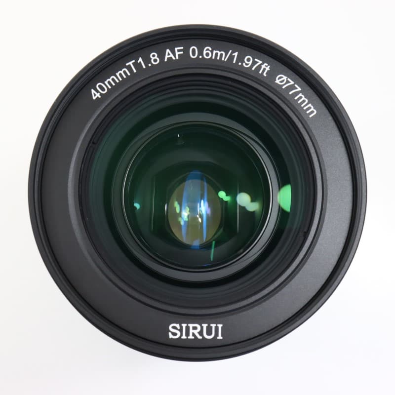 オートフォーカスアナモルフィックレンズ T1.8 S35 40mm E/ナチュラル 40AF133X-EN-JP