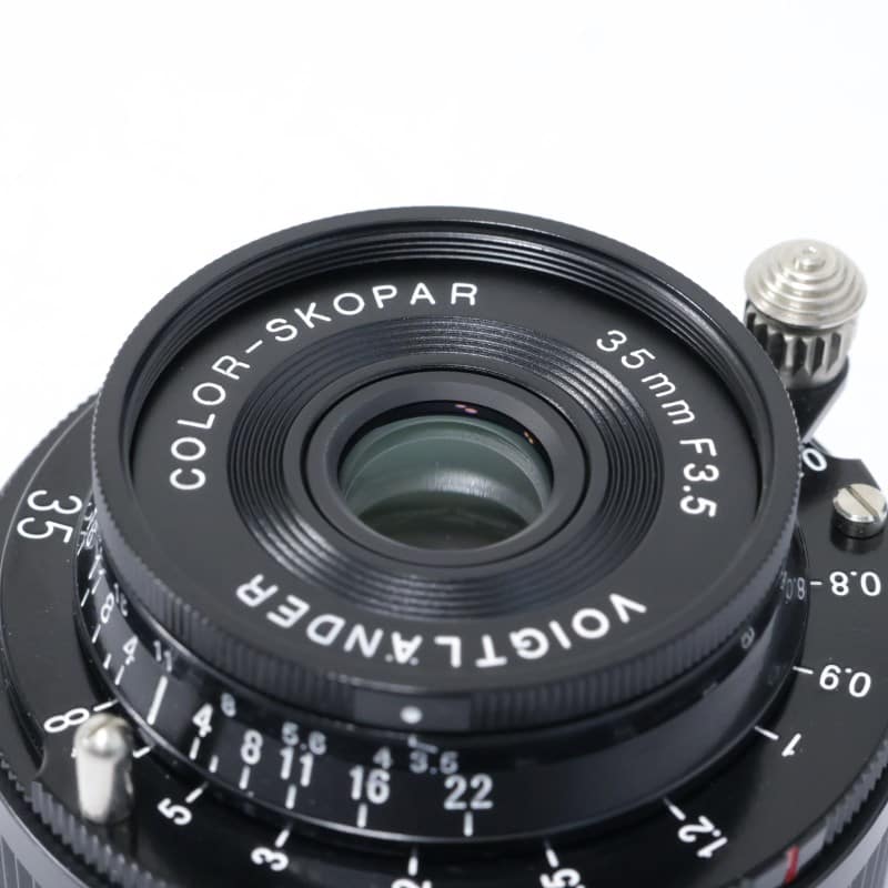 Voigtlander COLOR-SKOPAR 35mm F3.5 VM ブラックペイント AB+ランク