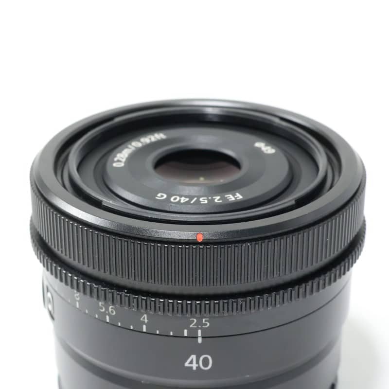 FE 40mm F2.5 G SEL40F25G