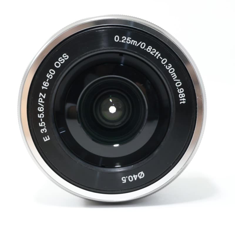 SONY E PZ 16-50mm F3.5-5.6 OSS シルバー SELP1650 中古