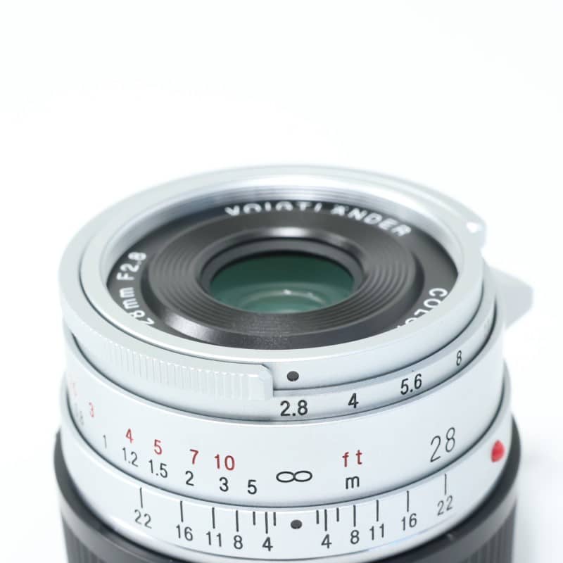 COLOR-SKOPAR 28mm F2.8 Aspherical Type II VM シルバー