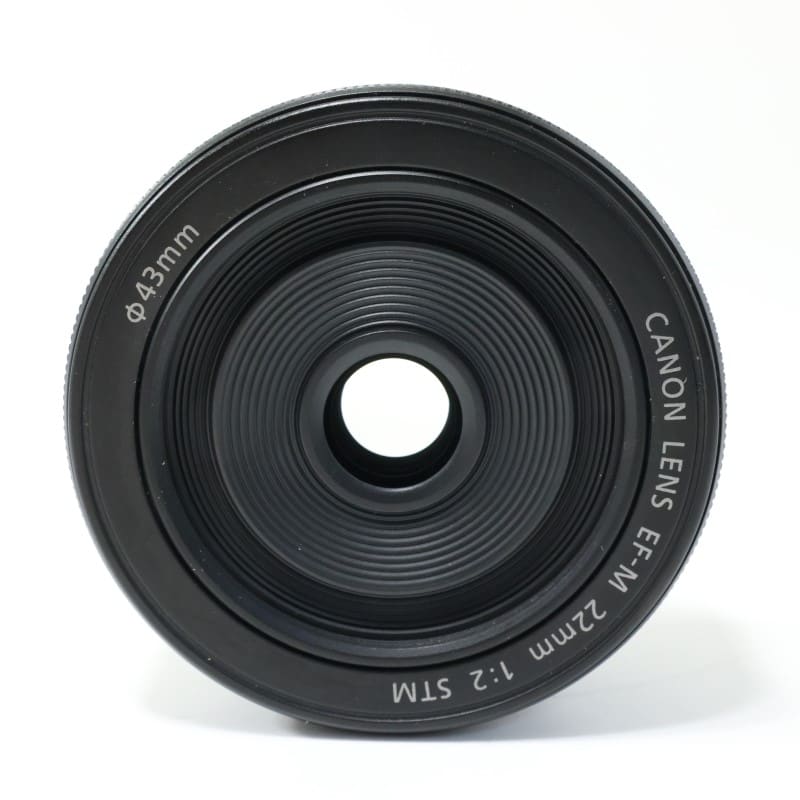 Canon EF-M22mm F2 STM グラファイト 中古 C2120168625049｜中古