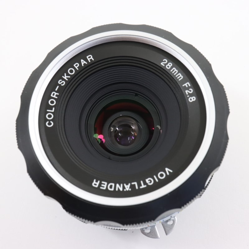 COLOR-SKOPAR 28mm F2.8 Aspherical SL IIS シルバーリム Ai-s