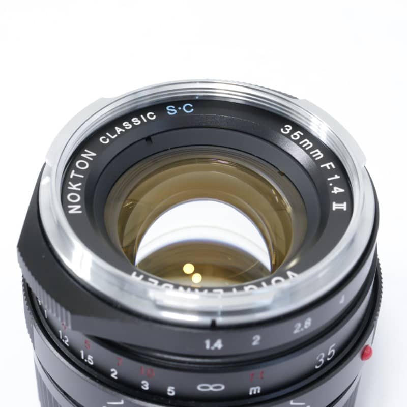 Voigtlander NOKTON classic 35mm F1.4 II SC VM ABランク 中古