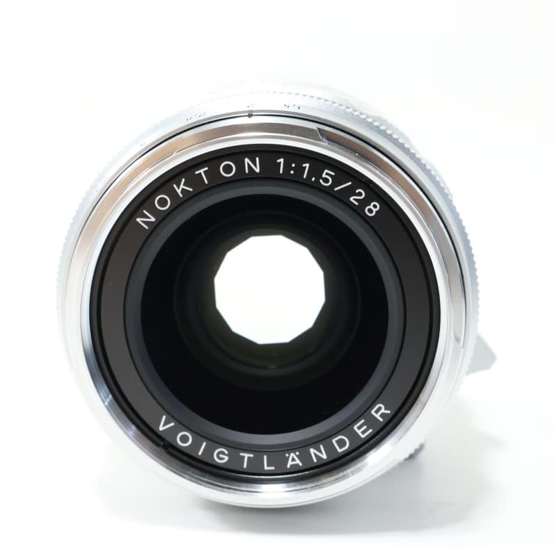NOKTON Vintage Line 28mmF1.5 Aspherical Type II シルバー