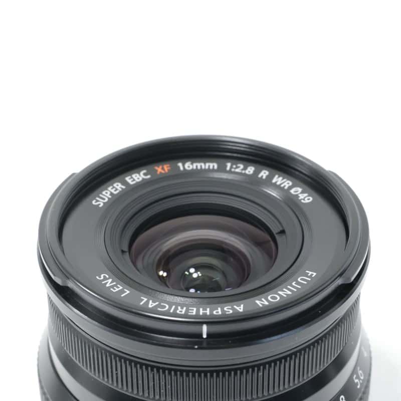 フジノンレンズ XF16mmF2.8 R WR ブラック