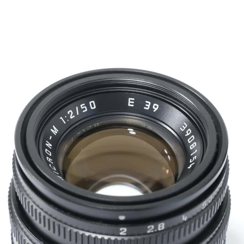 ズミクロン M 50mm F2 Ver.3 ブラック 11826