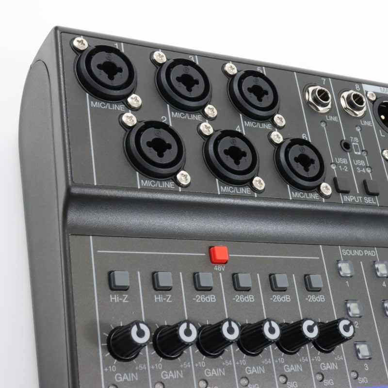 LiveTrak L-8 [デジタルミキサー/レコーダー]