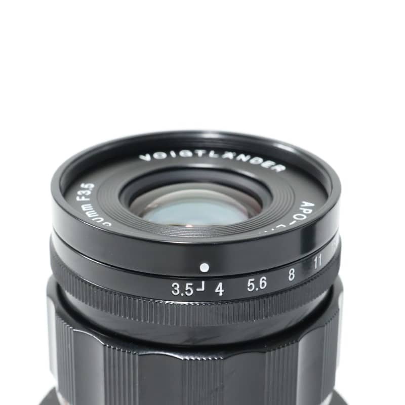 APO-LANTHAR 50mm F3.5 VM Type II ブラックペイント