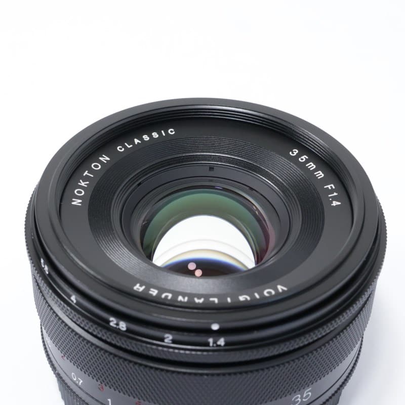 Voigtlander NOKTON Classic 35mm F1.4 RF-mount AB+ランク 中古