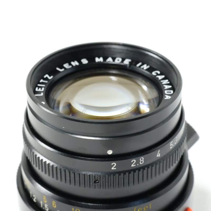 ズミクロン M 50mm F2 Ver.2 ブラック