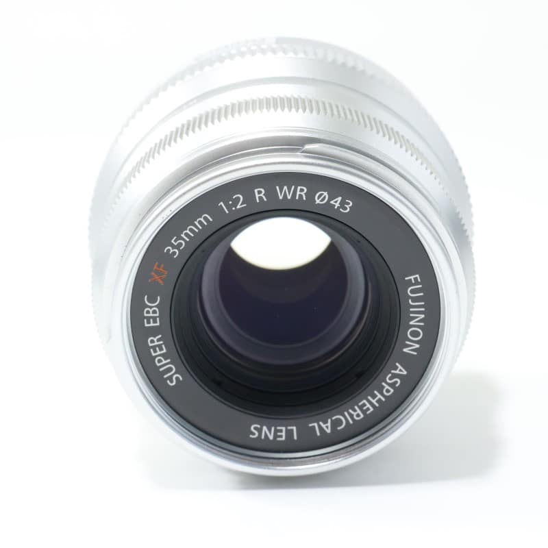 フジノンレンズ XF35mmF2 R WR シルバー