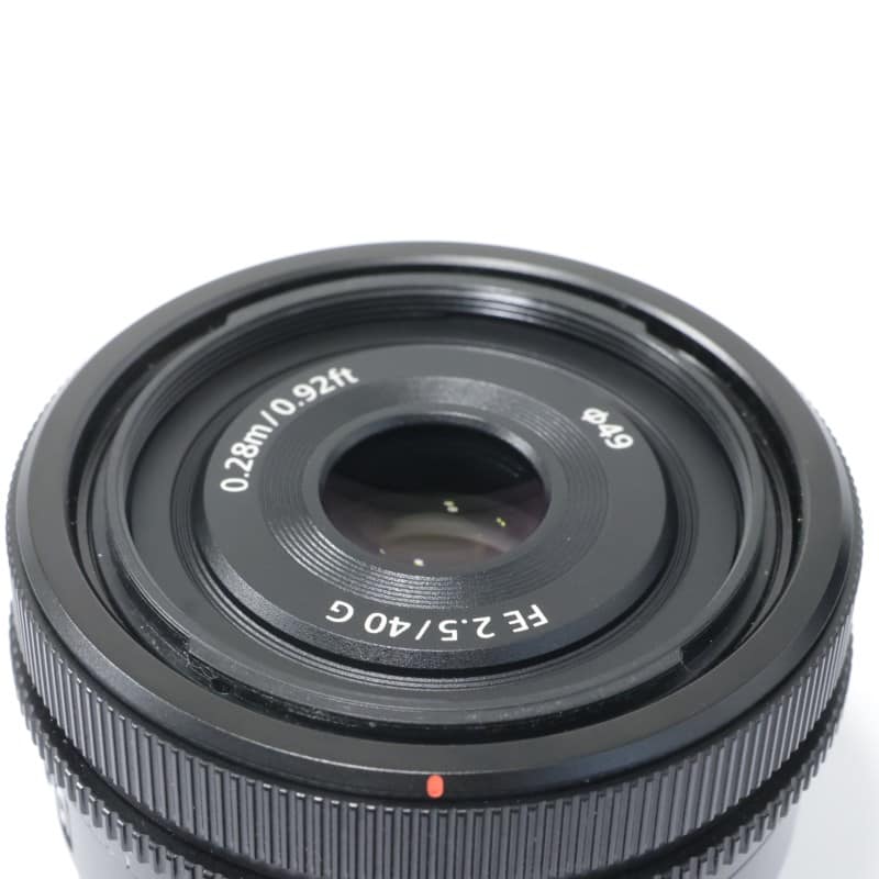 FE 40mm F2.5 G SEL40F25G