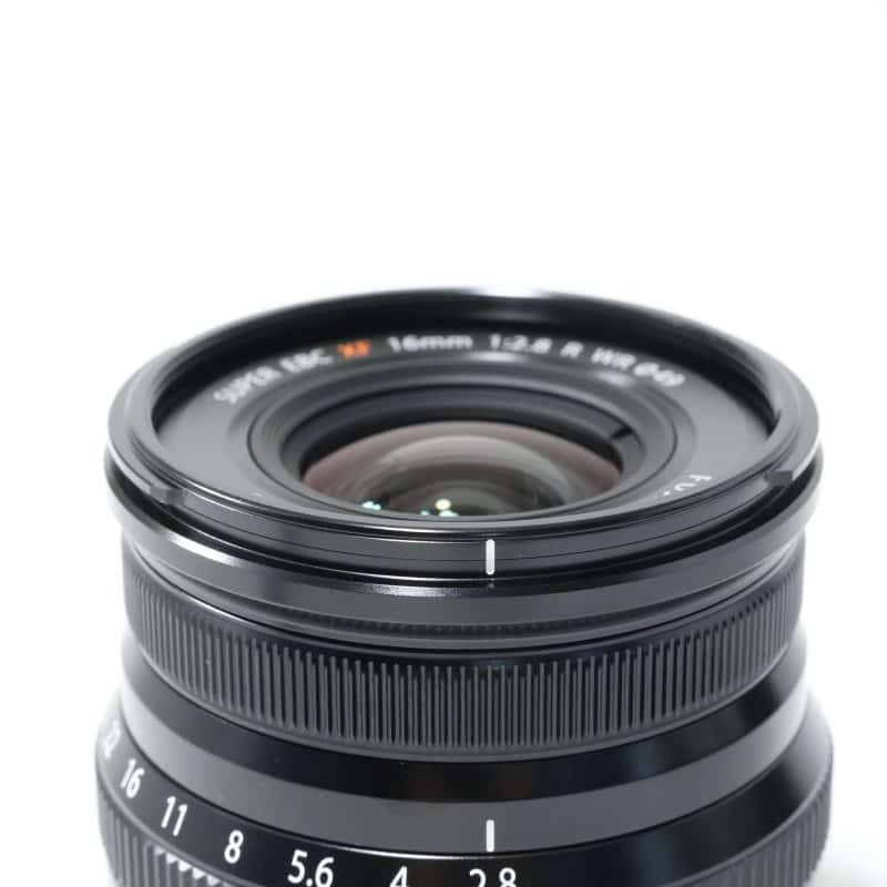 フジノンレンズ XF16mmF2.8 R WR ブラック
