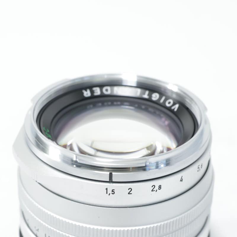 NOKTON vintage line 50mm F1.5 Aspherical Ⅱ VM シルバー MC