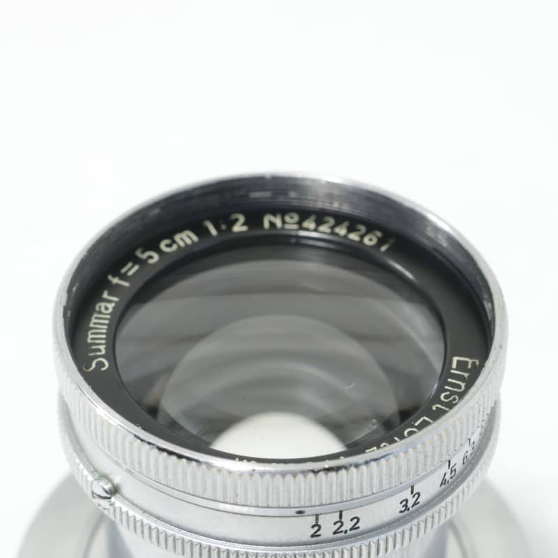 ズマール L 50mm F2 クロム 先白