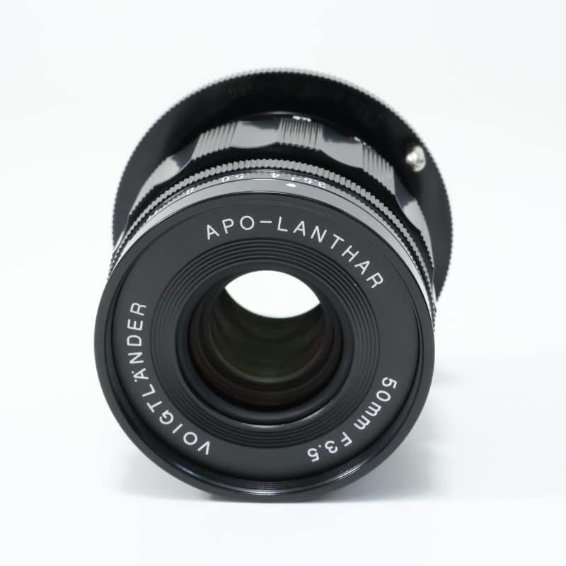 APO-LANTHAR 50mm F3.5 VM Type II ブラックペイント
