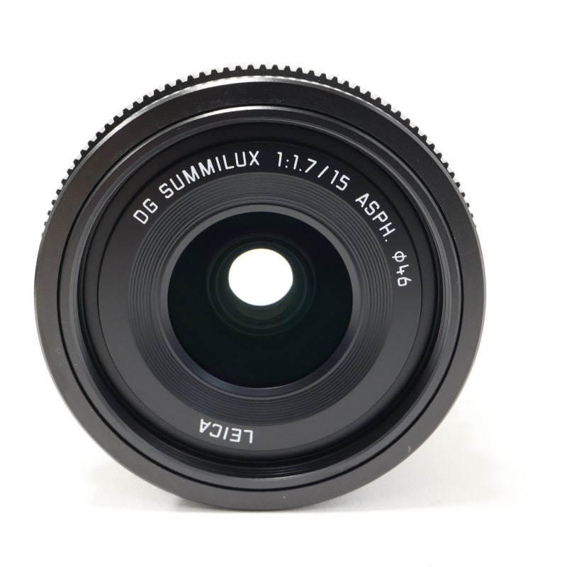 LEICA DG SUMMILUX 15mm/F1.7 ASPH. ブラック H-X015-K