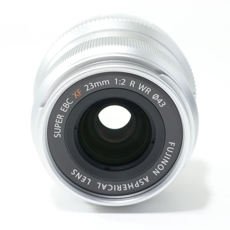 フジノンレンズ XF23mmF2 R WR シルバー
