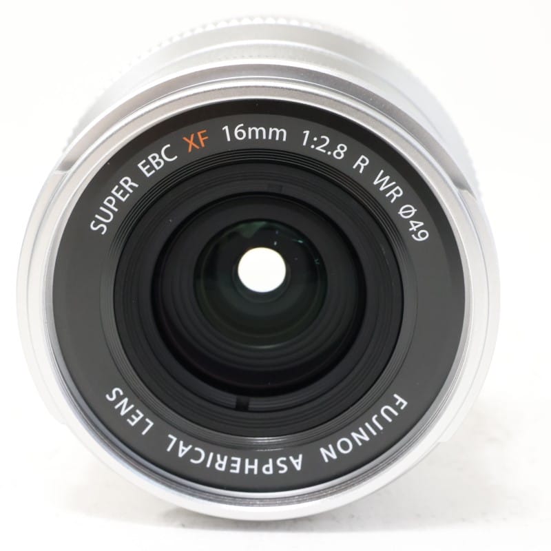フジノンレンズ XF16mmF2.8 R WR シルバー