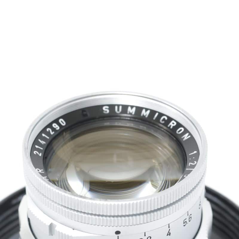 Leica ズミクロン 50mm F2 固定鏡胴 後期型 シルバー AB-ランク 中古