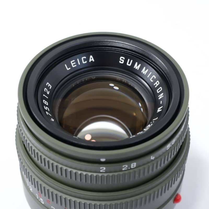 Leica ズミクロン M f2/50mm サファリ AB+ランク 中古｜フジヤカメラ