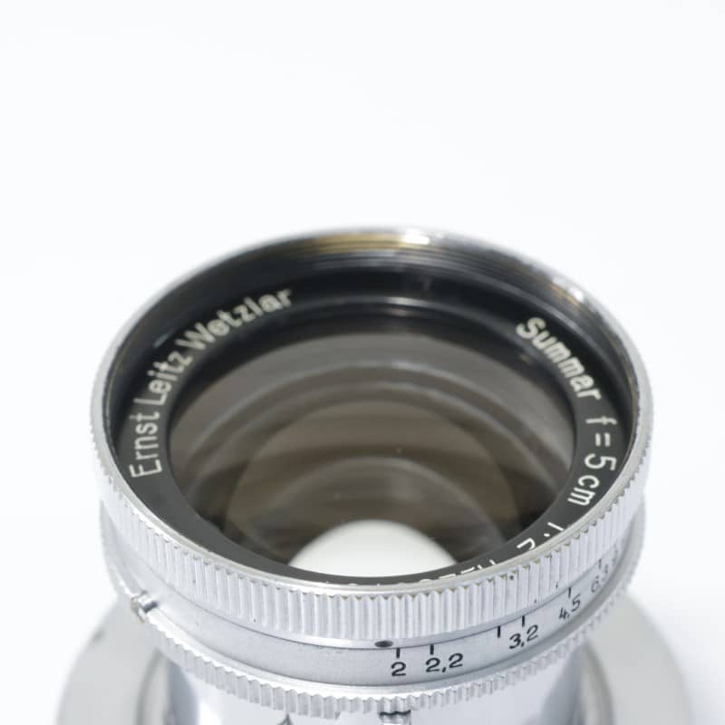 ズマール L 50mm F2 クロム 先白
