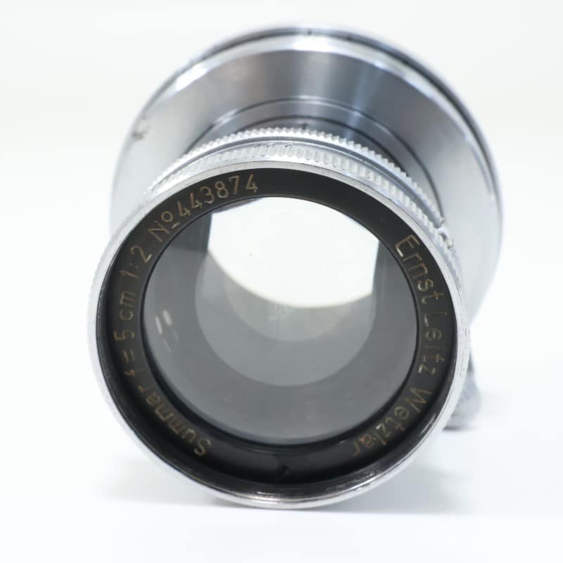 ズマール L 50mm F2 クロム 先白