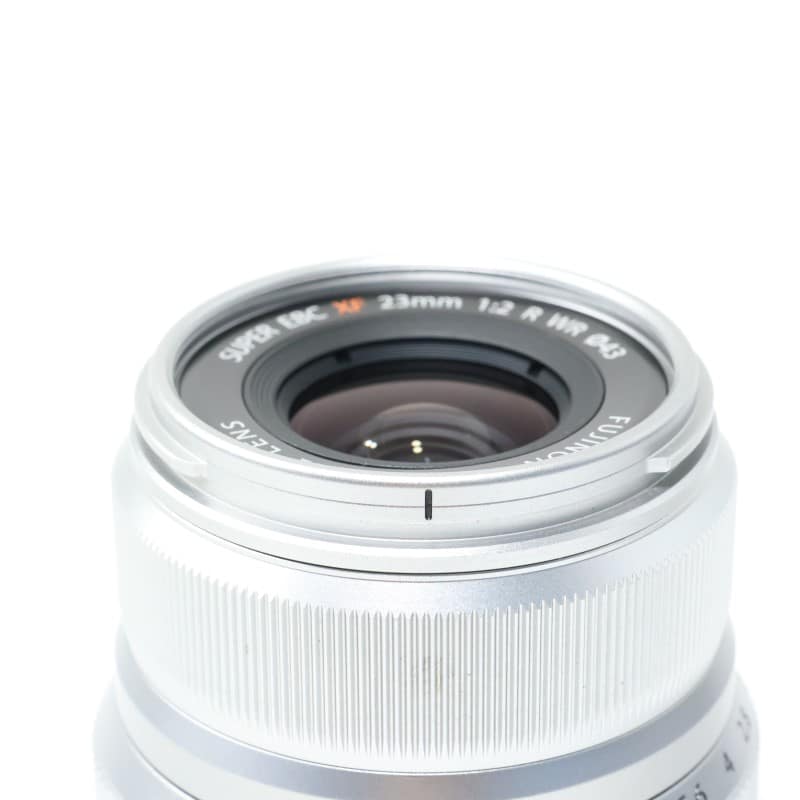 フジノンレンズ XF23mmF2 R WR シルバー