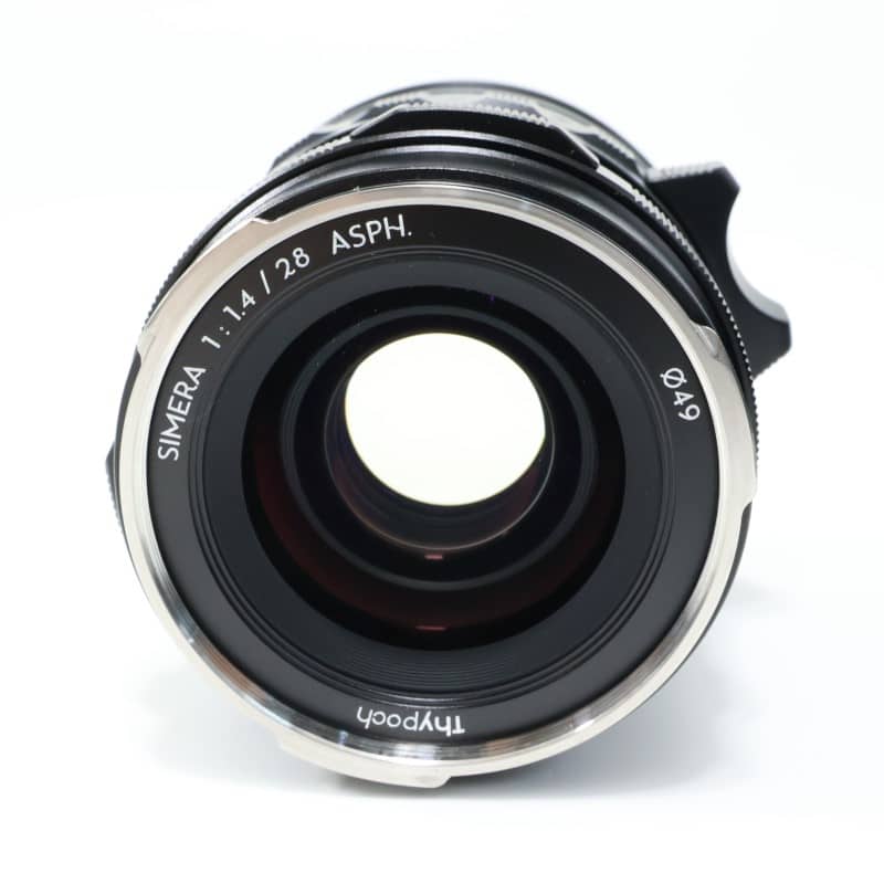 Simera 28mm f1.4 フジフイルムXマウント ブラック