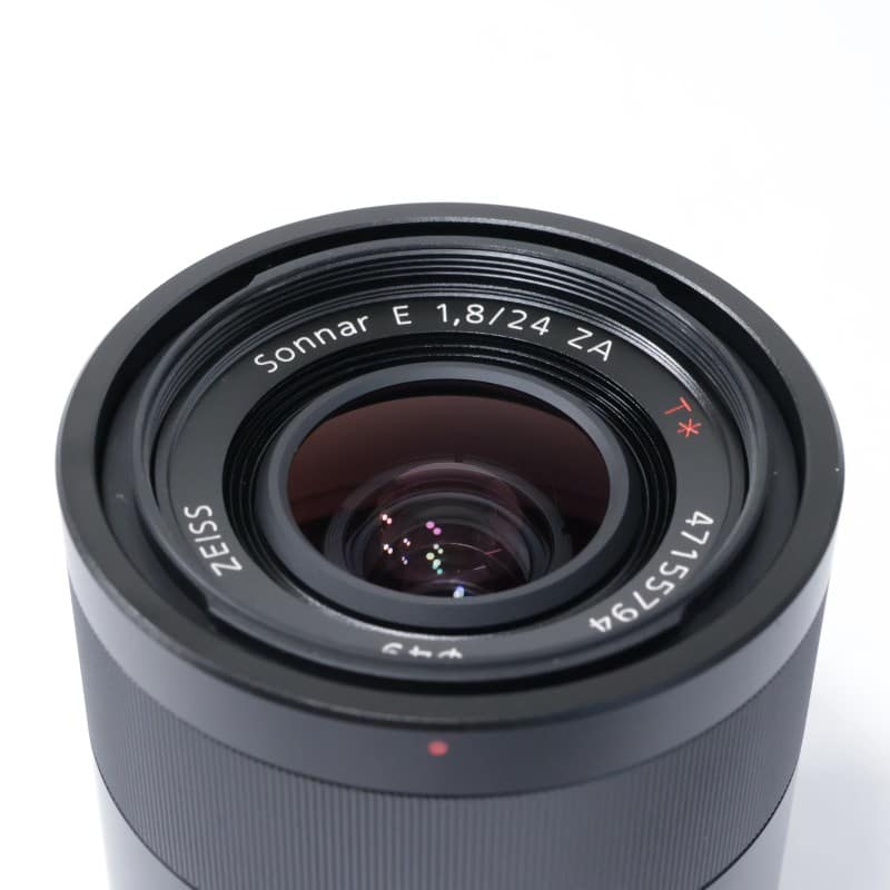 SONY Sonnar T* E 24mm F1.8 ZA【保護フィルター付】 SONY Sonnar T* E 24mm F1.8 ZA SEL24F18Z ABランク 中古｜フジヤカメラ