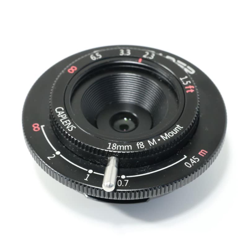 FUNLEADER CAPLENS 18mm f/8.0 M ライカM用 ブラック FL188M(B)
