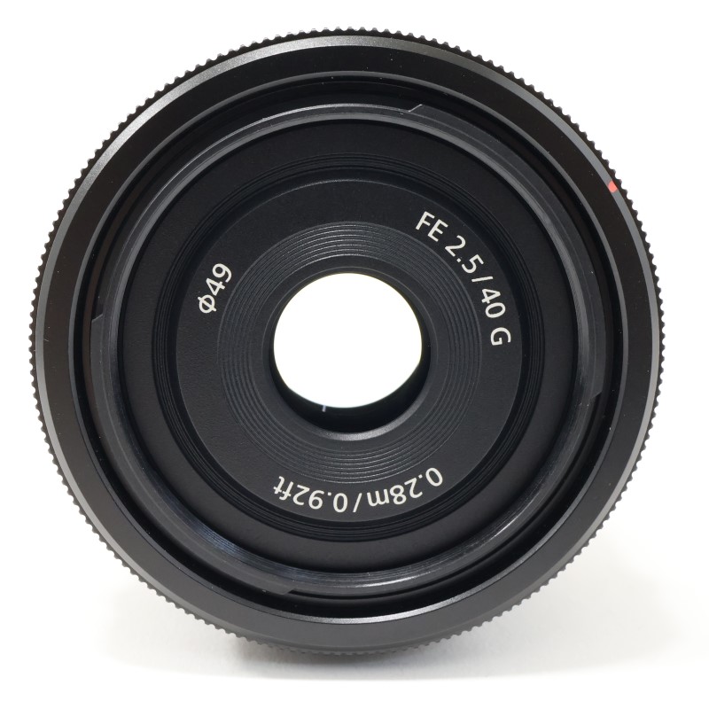 FE 40mm F2.5 G SEL40F25G