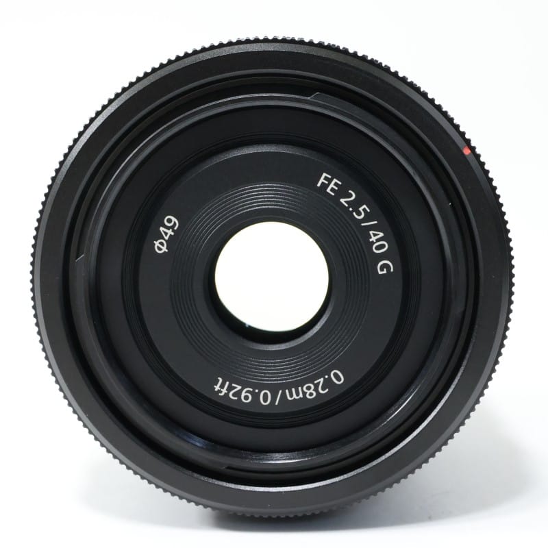 FE 40mm F2.5 G SEL40F25G