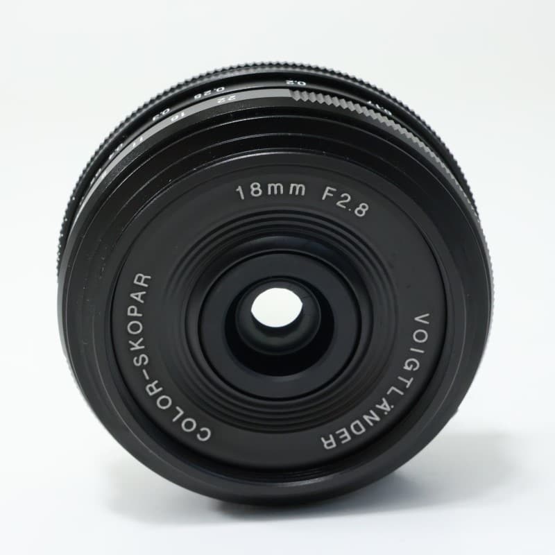 COLOR-SKOPAR 18mm F2.8 Aspherical ブラック X-mount