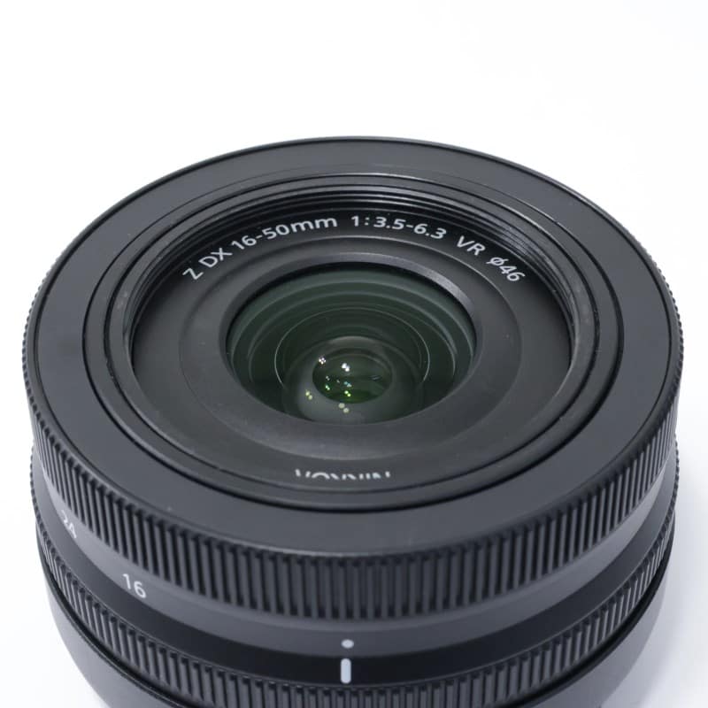 Nikon NIKKOR Z DX 16-50mm f/3.5-6.3 VR ブラック AB-ランク 中古