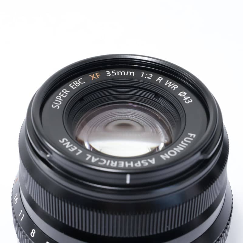 富士フイルム フジノンレンズ XF35mmF2 R WR ブラック AB-ランク 中古