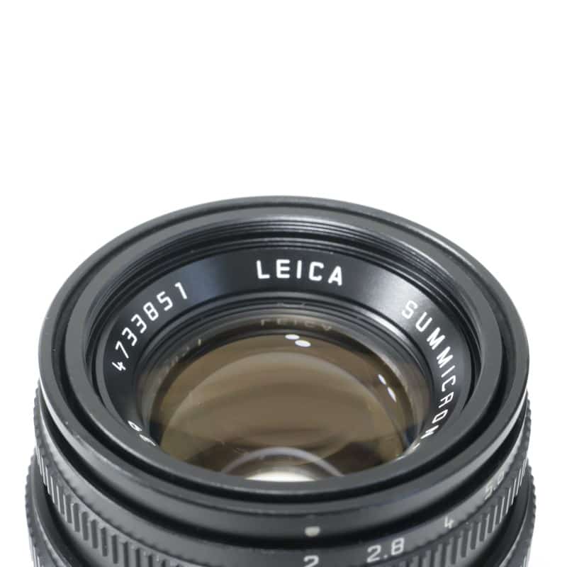 ズミクロン M 50mm F2 ブラック 6bit 11826 (11826C)