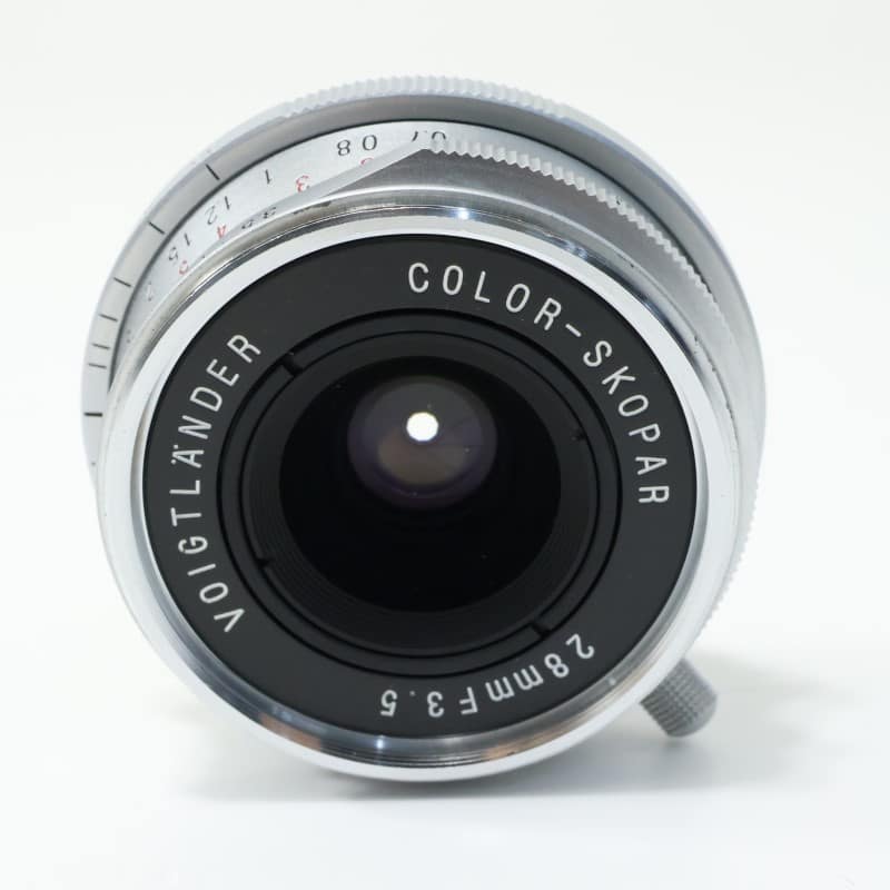 COLOR-SKOPAR 28mm F3.5 シルバー