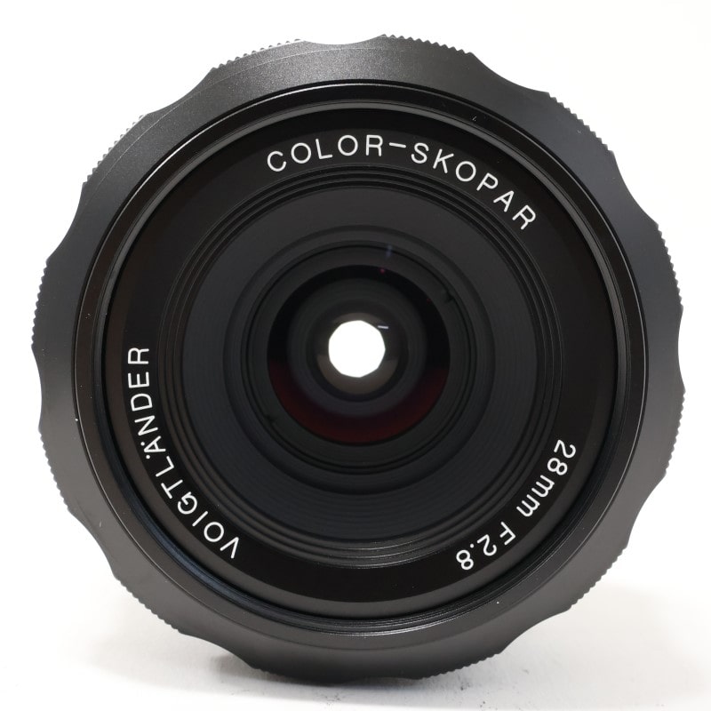 COLOR-SKOPAR 28mm F2.8 Aspherical SL IIS ブラックリム Ai-s