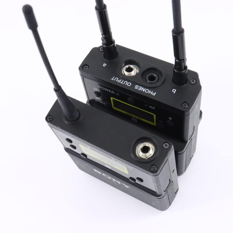 SONY UWP-D21 B帯アナログワイヤレスマイクロホンパッケージ ABランク
