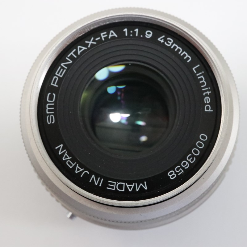 smc PENTAX-FA 43mm F1.9 Limited シルバー