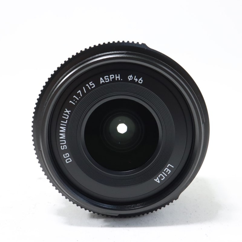 LEICA DG SUMMILUX 15mm/F1.7 ASPH. ブラック H-X015-K