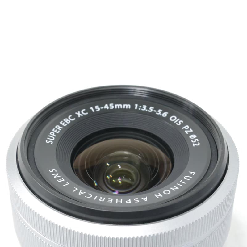 フジノンレンズ XC15-45mmF3.5-5.6 OIS PZ シルバー