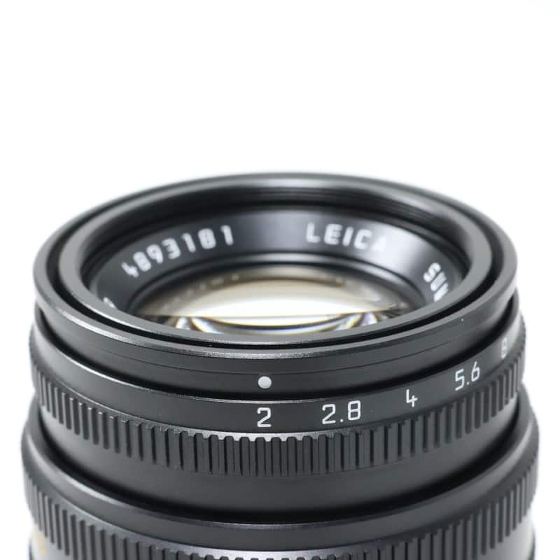 ズミクロン M 50mm F2 ブラック 6bit 11826 (11826C)