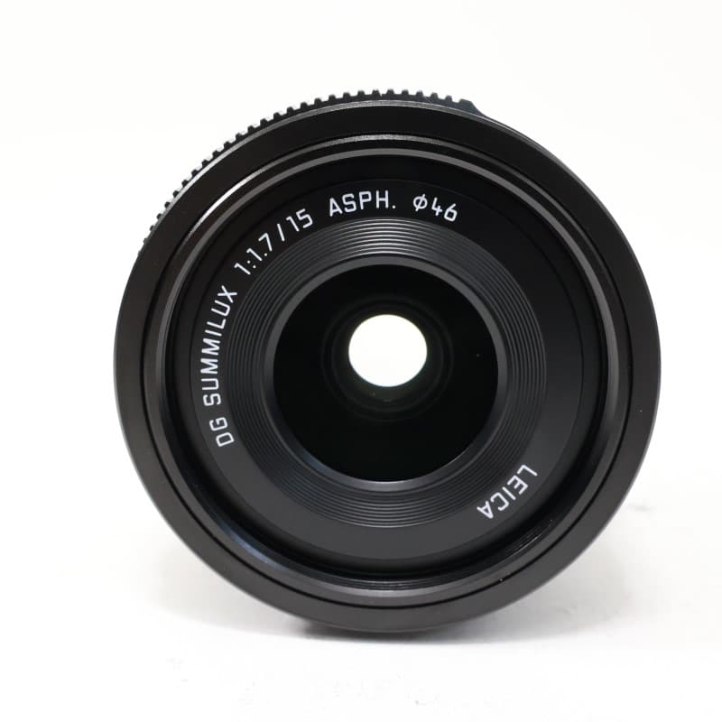LEICA DG SUMMILUX 15mm/F1.7 ASPH. ブラック H-X015-K